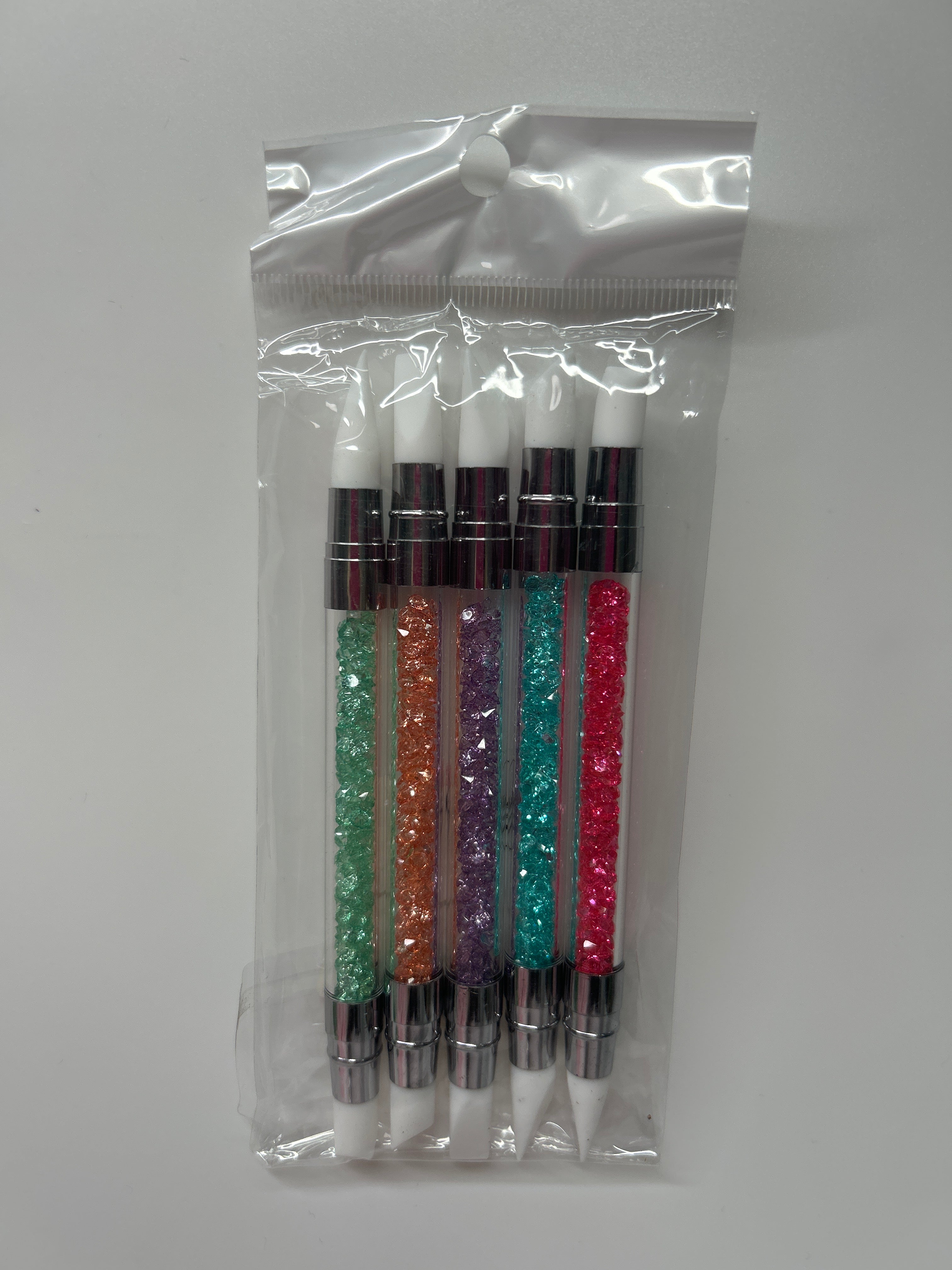 Set de pincel de silicon doble 5pzas