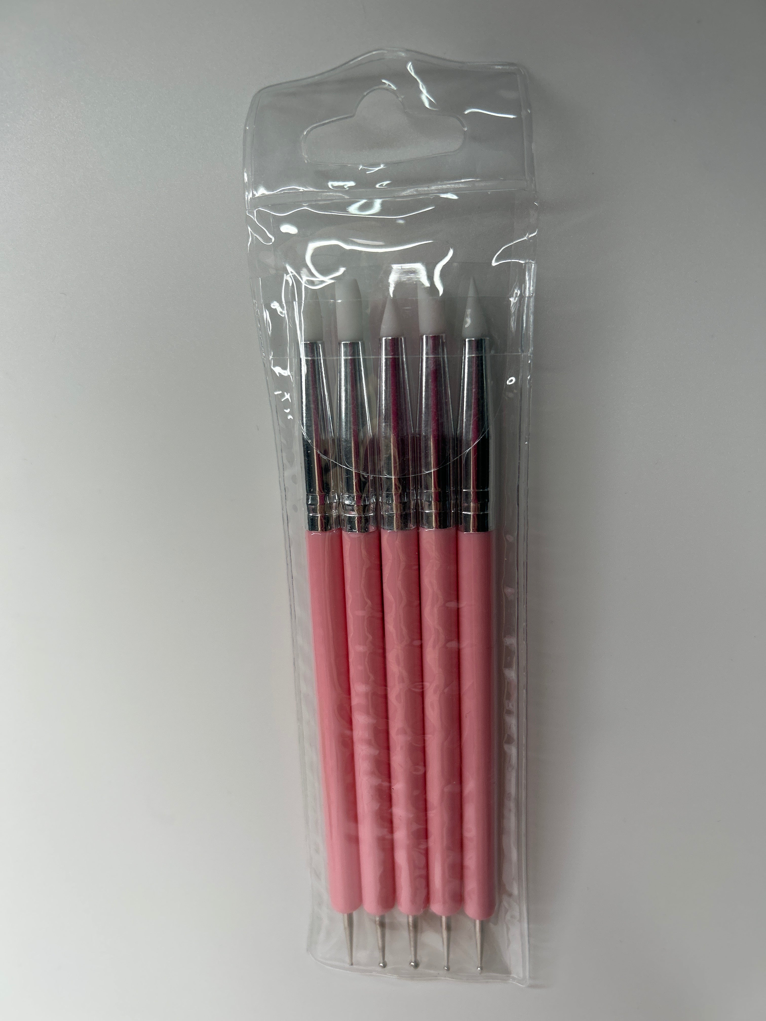 Pincel silicon 5pzas