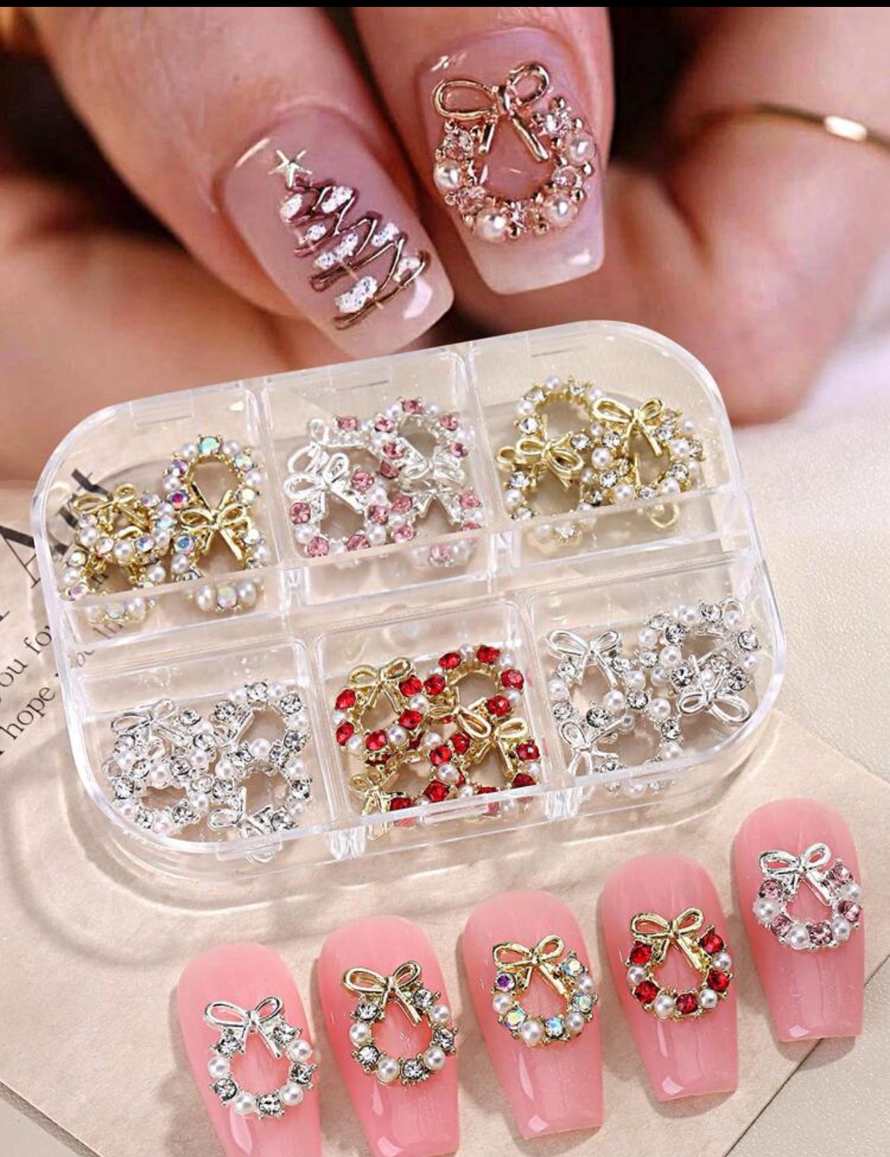 Caja de coronas varios colores kit