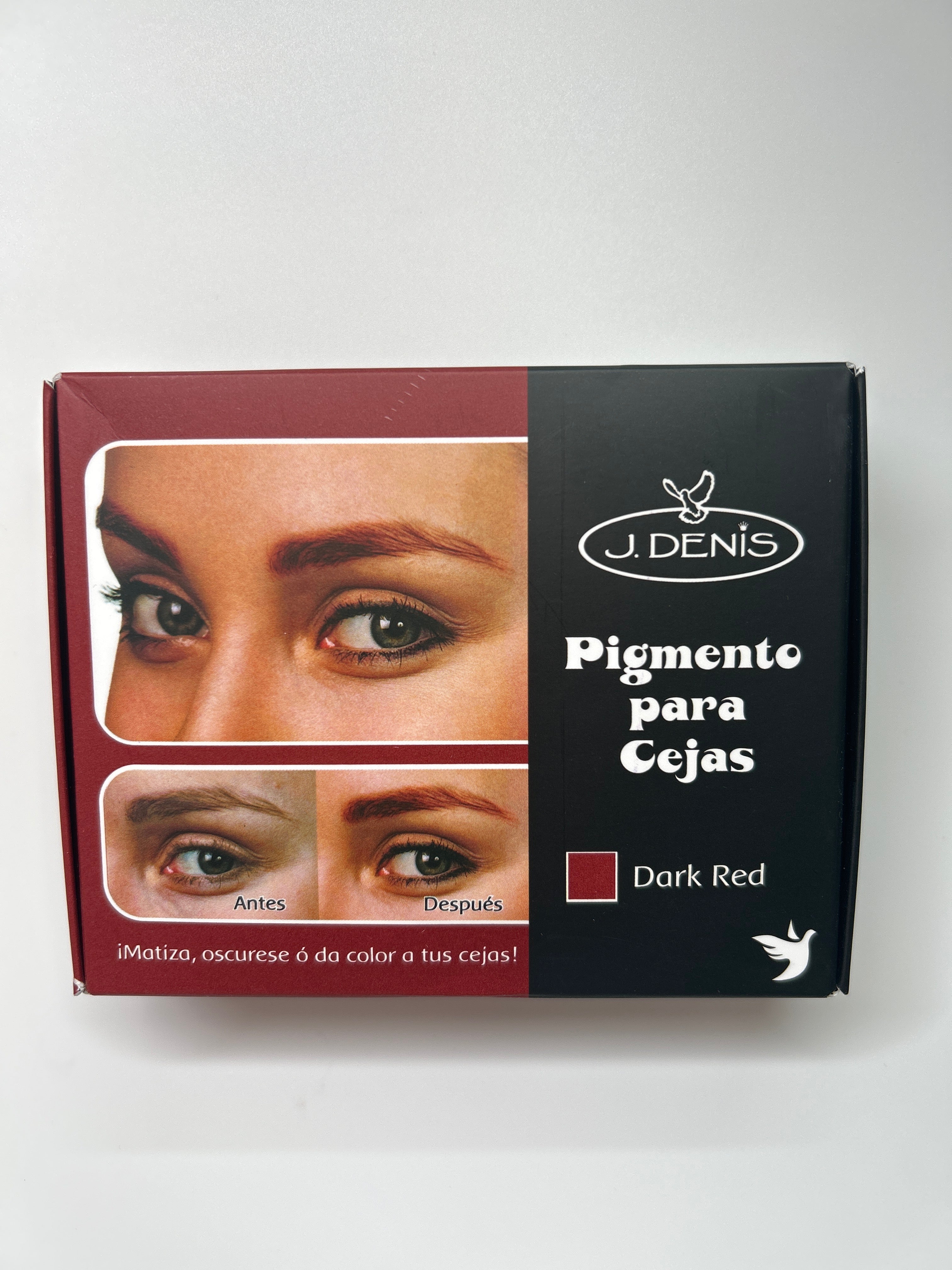 Kit dark RED pigmento pelo cejas