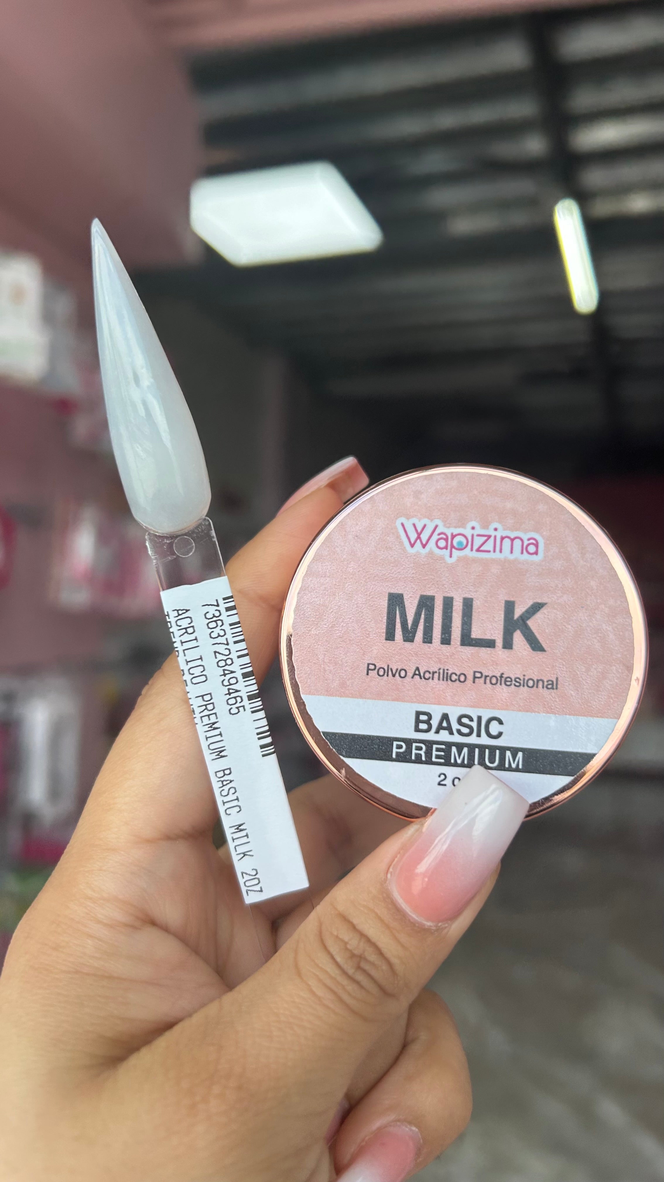 ACRILICO PREMIUM BASIC MILK 2OZ WAPIZIMA
