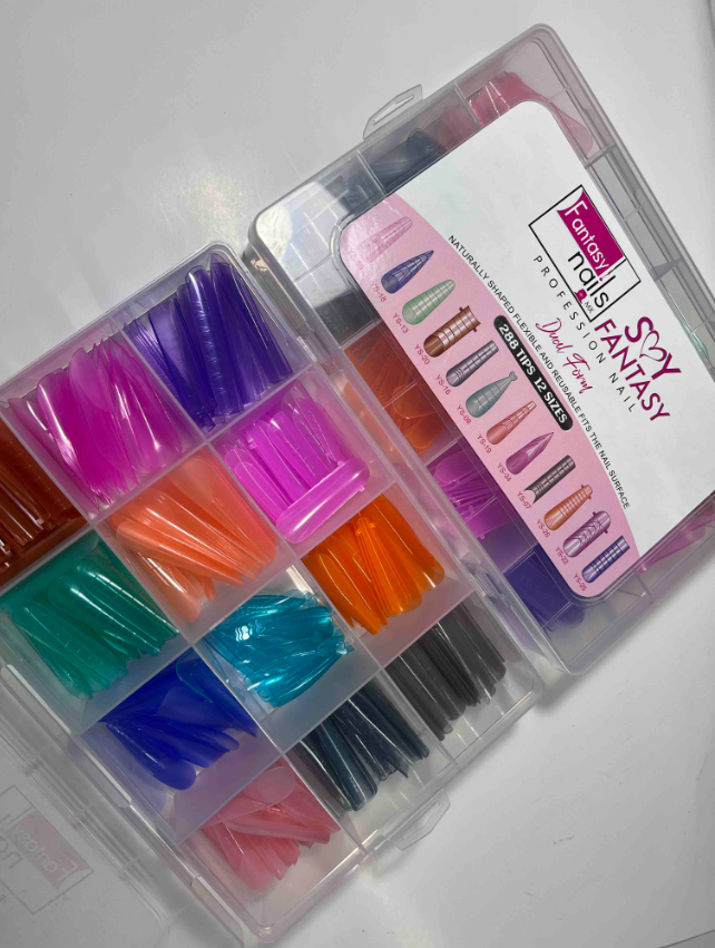 Tip dual form 12 modelos fantasy nails