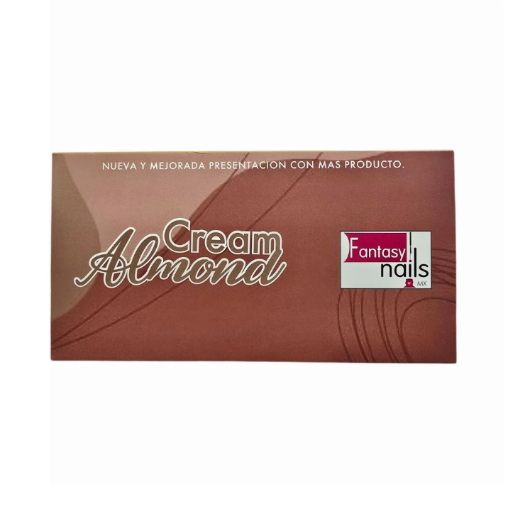 gama cream almond fantasy nails