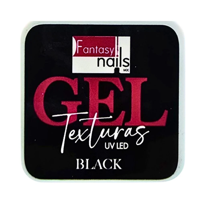Gel de texturas black fantasy nails