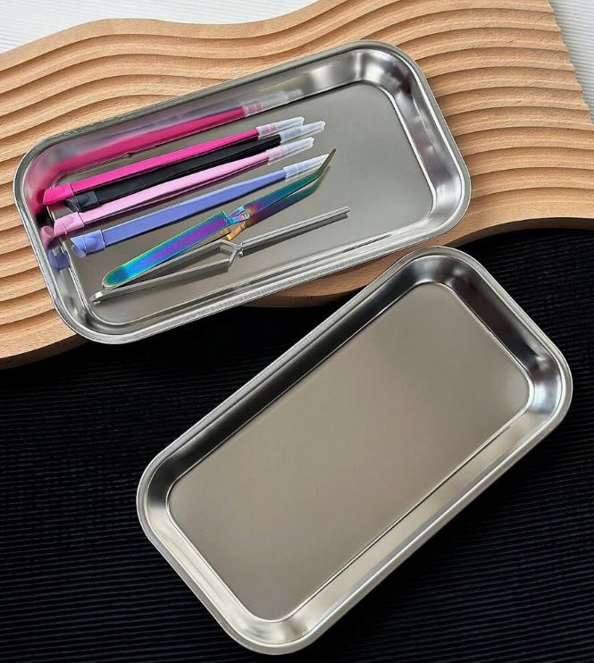 charola bandeja acero inoxidable