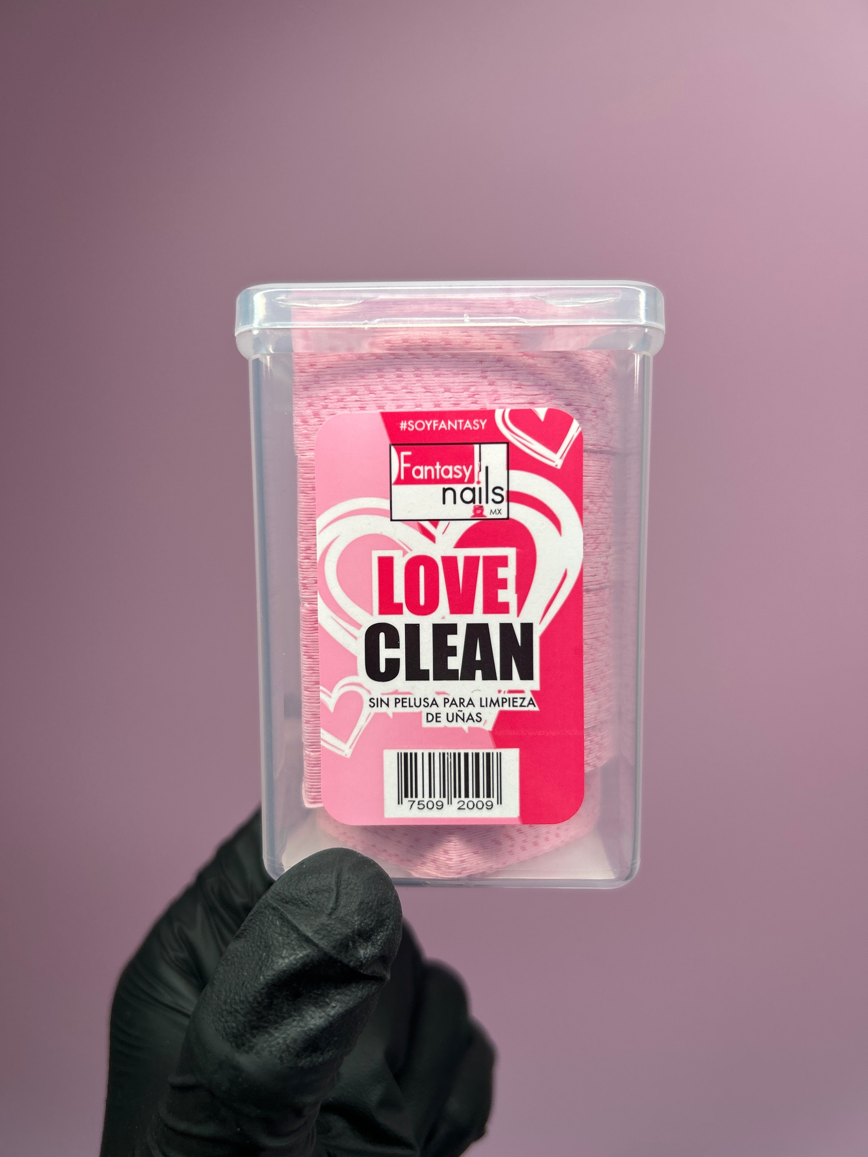 wipes Love rosa Love clean fantasy nails