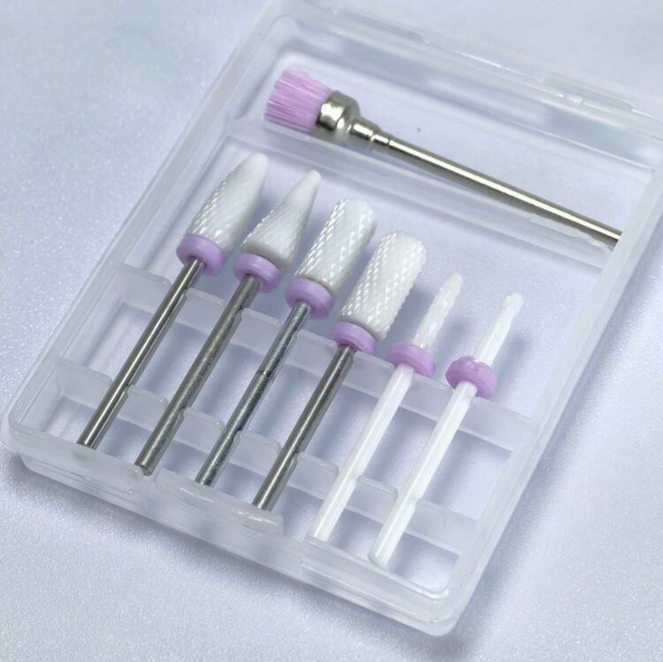 Kit de puntas para Drill cerámica morado