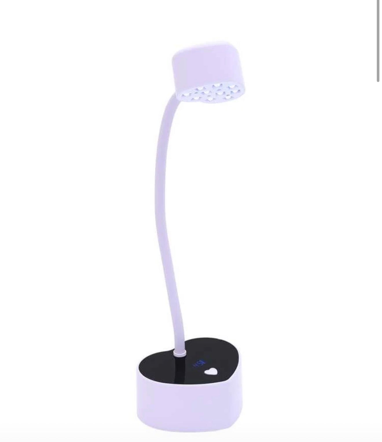 Lampara UV led corazon inalámbrica Soft gel