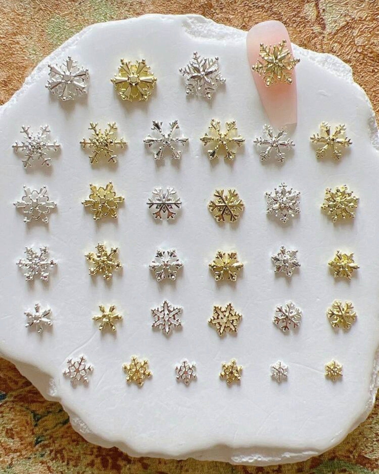 Dijes de copitos navidad 50pzas