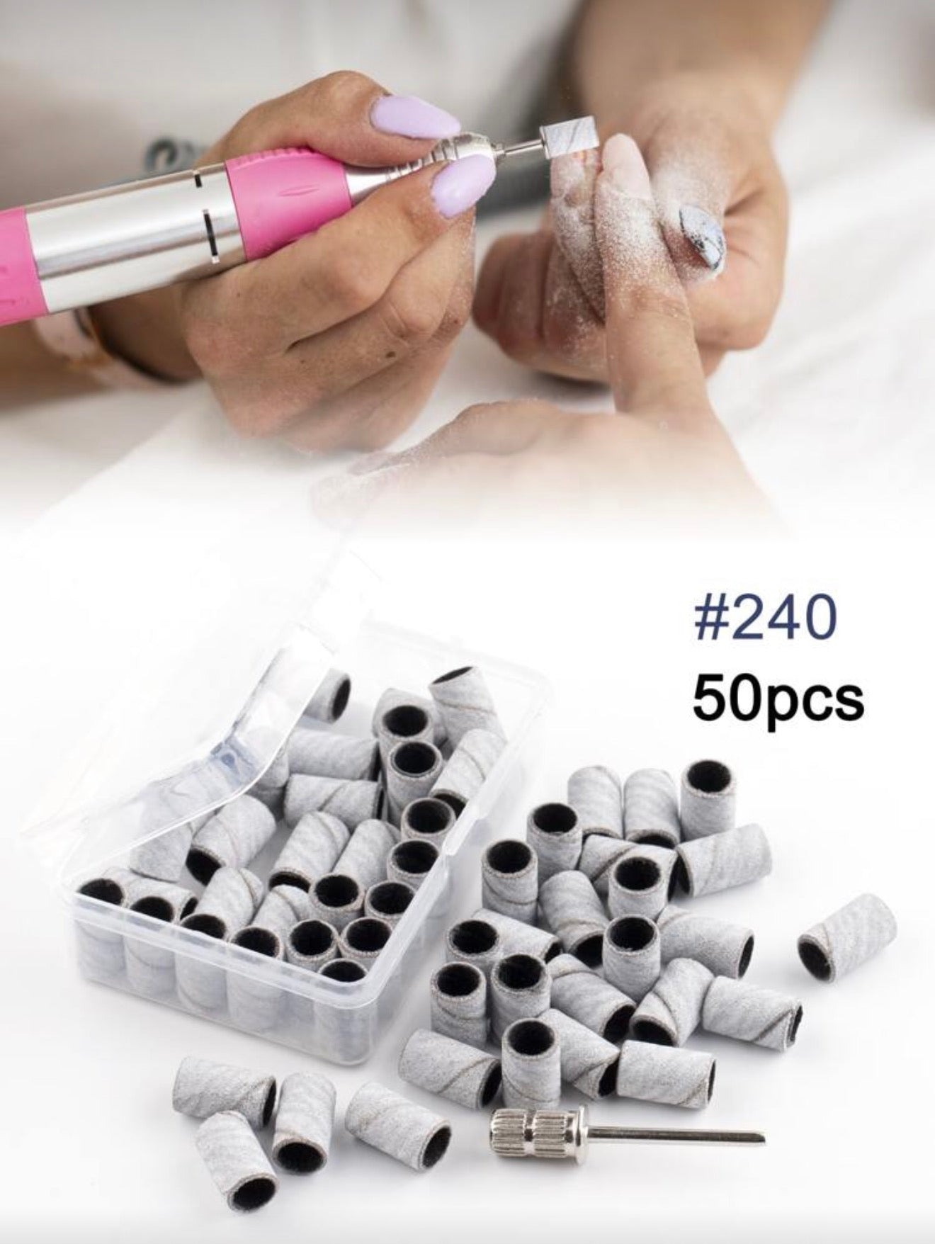 Barrilitos #240 blancos 50pzas