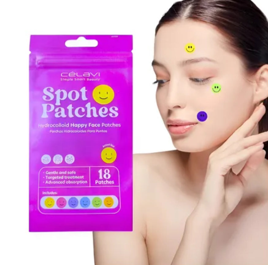 Spot patches celavi happy face