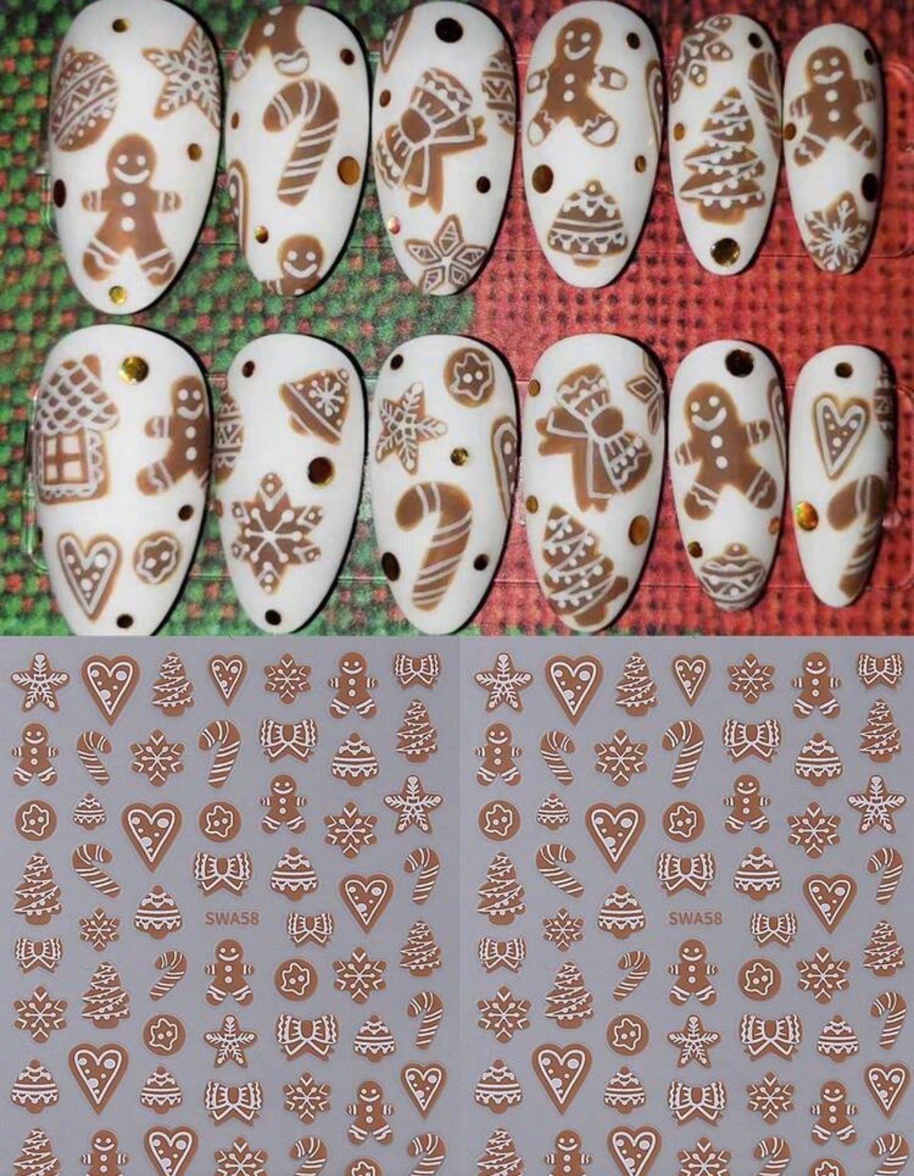 Stickers galleta con blanco