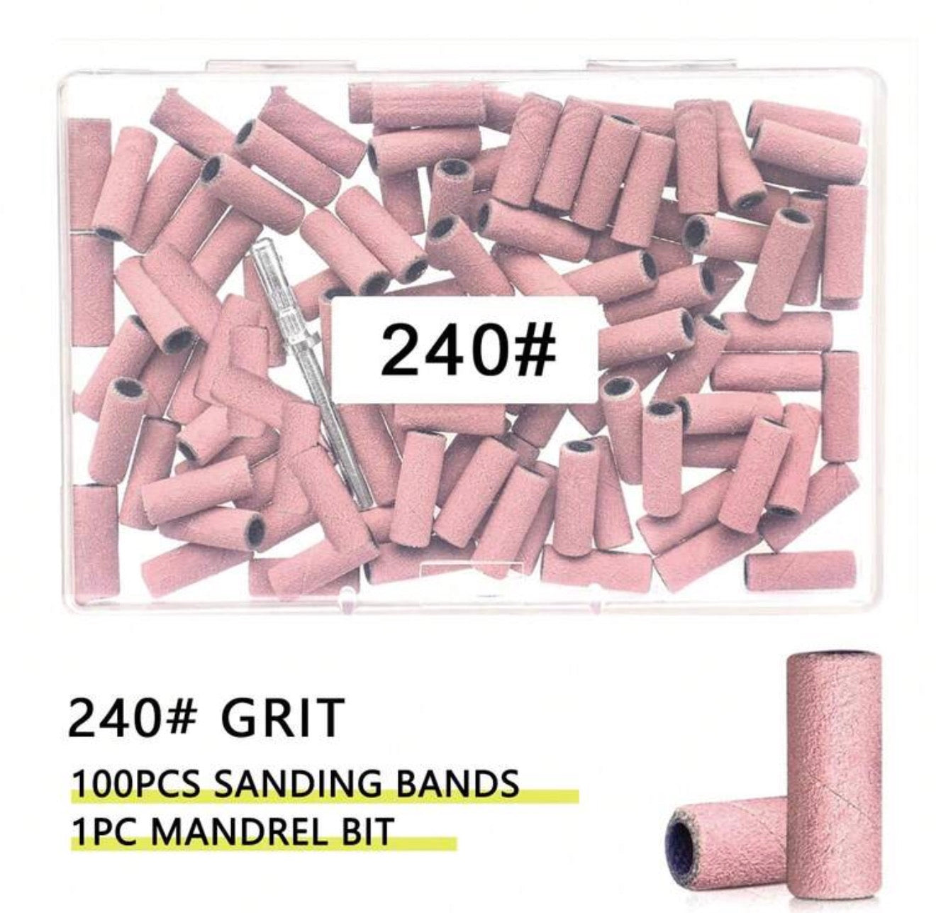 Barrilitos #240 rosa claro 100pcs