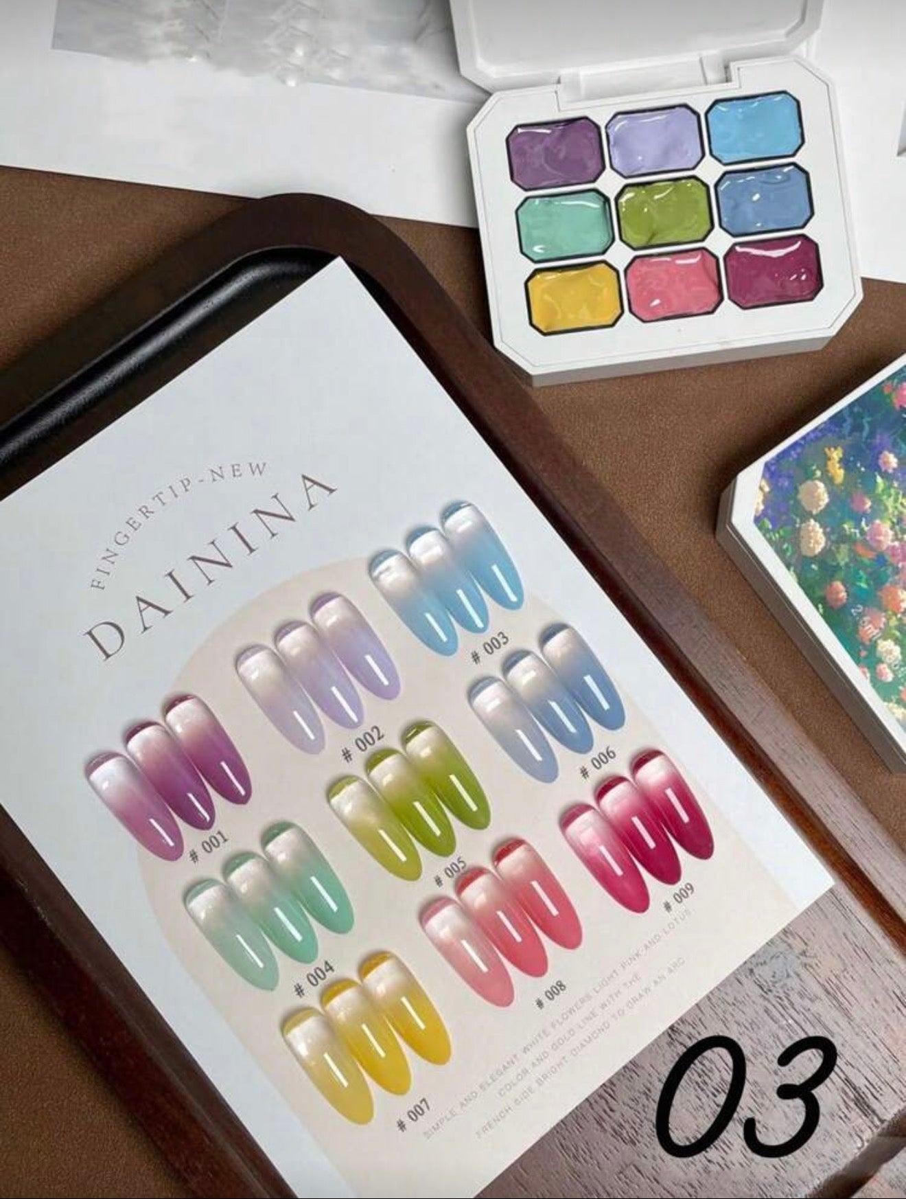 Paleta de gel dainina #03