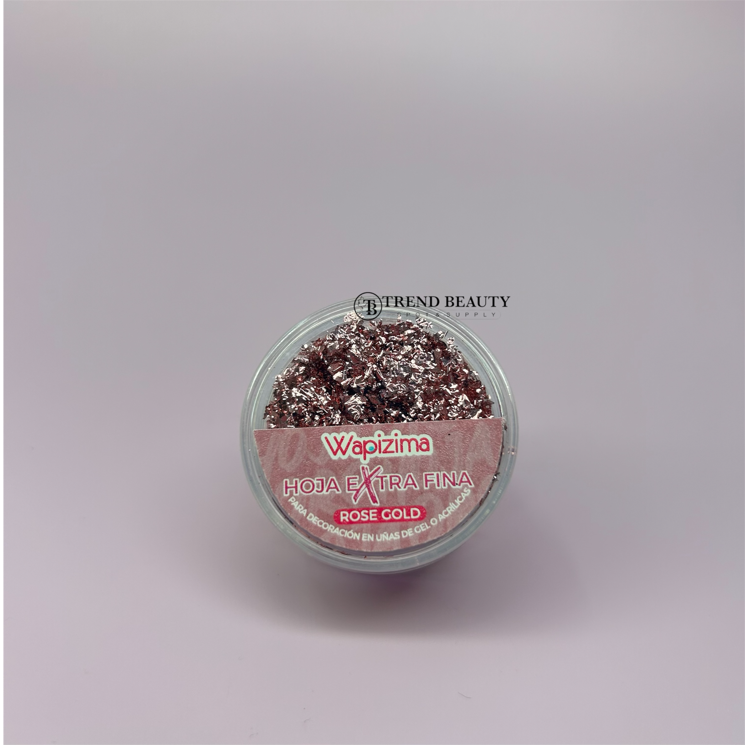 Deco hoja extra fina rose gold
