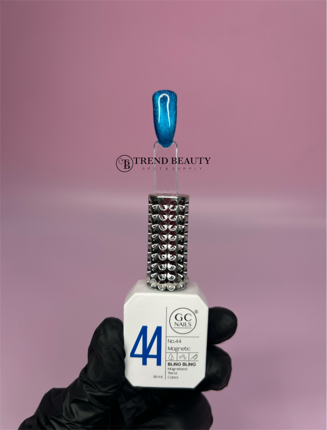 GC NAILS MAGNETIC  #044 BLING BLING MAGNETIZED TREND COLORS C/14ML