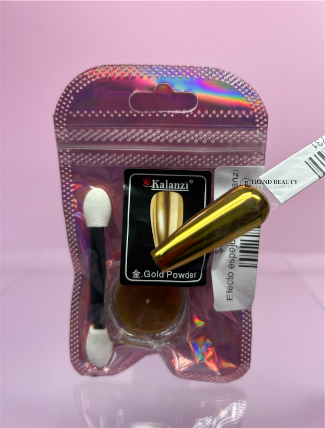 Efecto espejo dorado kalanzi