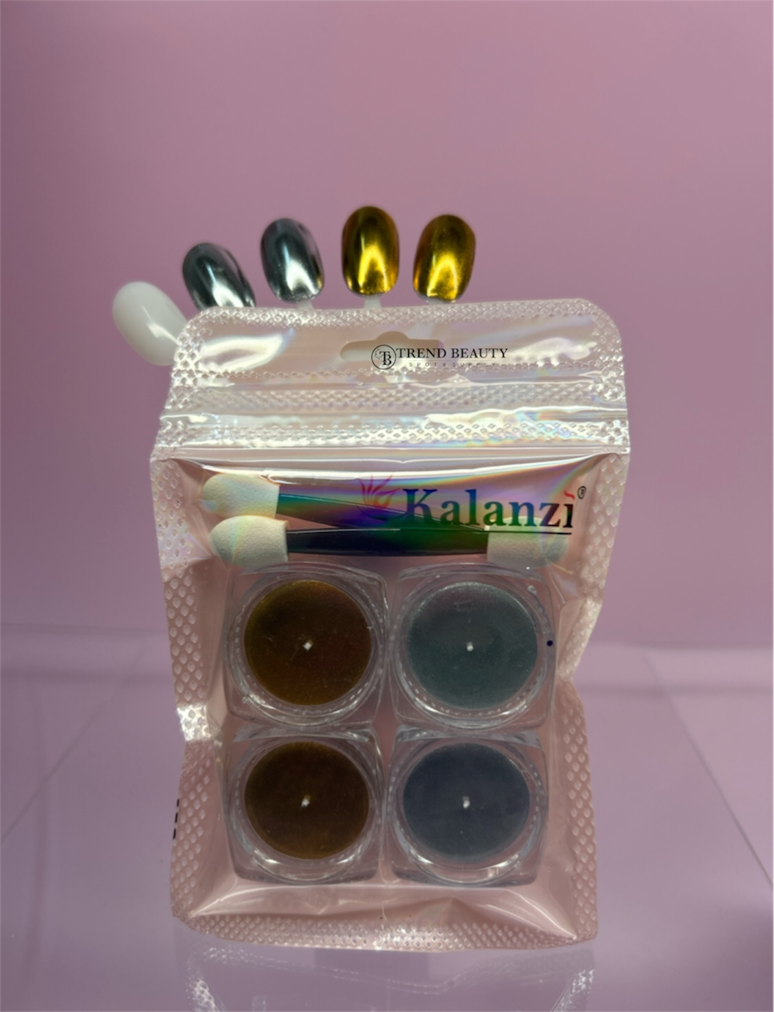 Efecto plata/dorado kalanzi