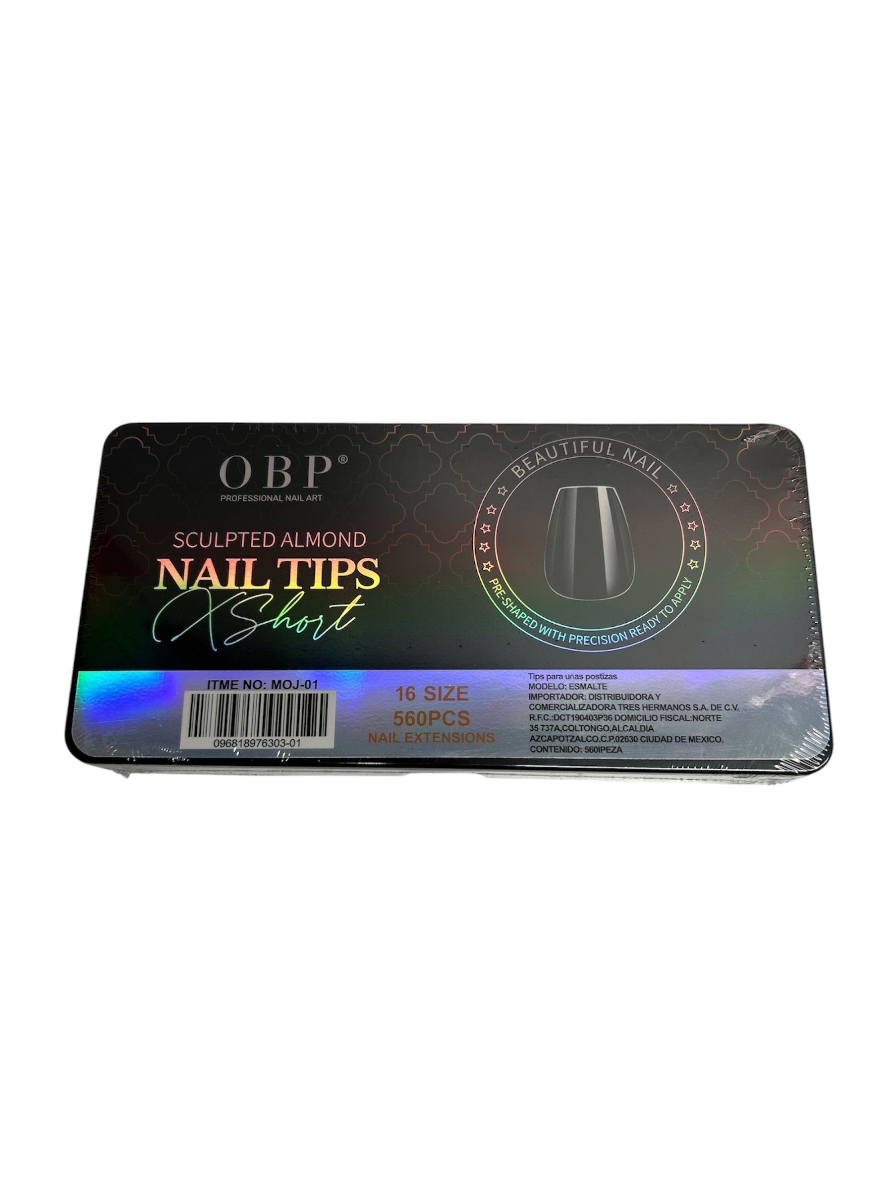 Tips soft gel OBP  BAILARIN A XSHORT MOJ-01