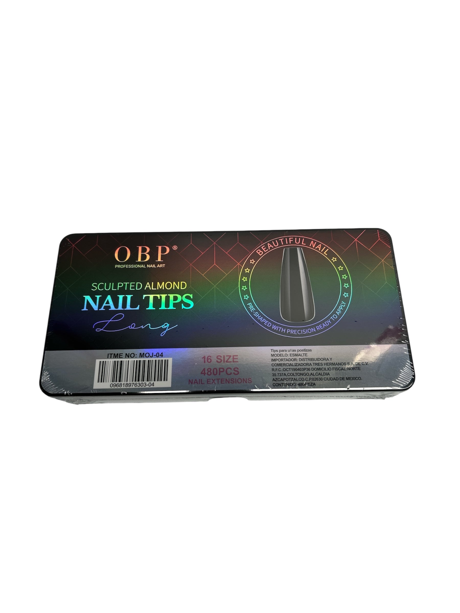 Tips soft gel OBP BAILARIN A LONG MOJ-04 480 tips