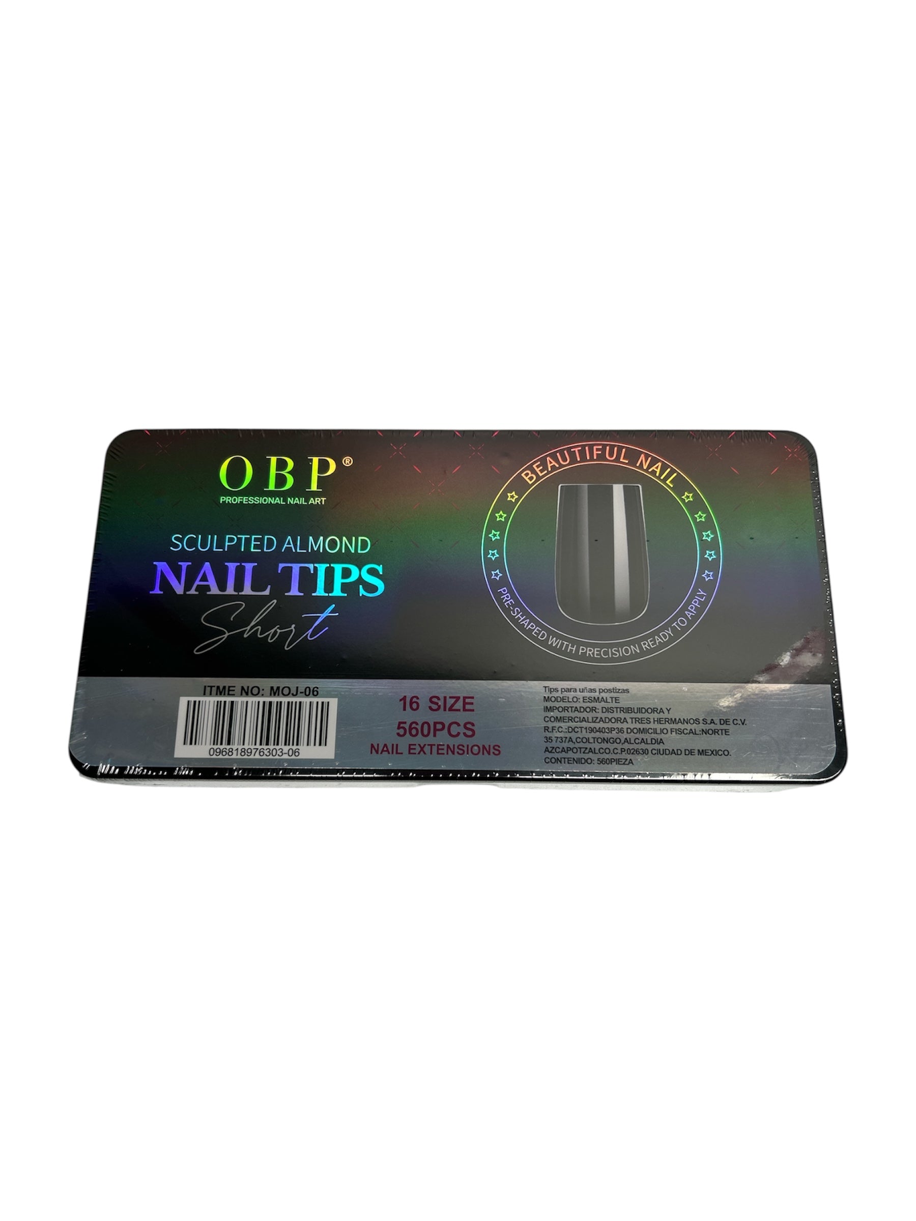 Tips soft gel SQUAD SHORT MOJ-06 560 tips