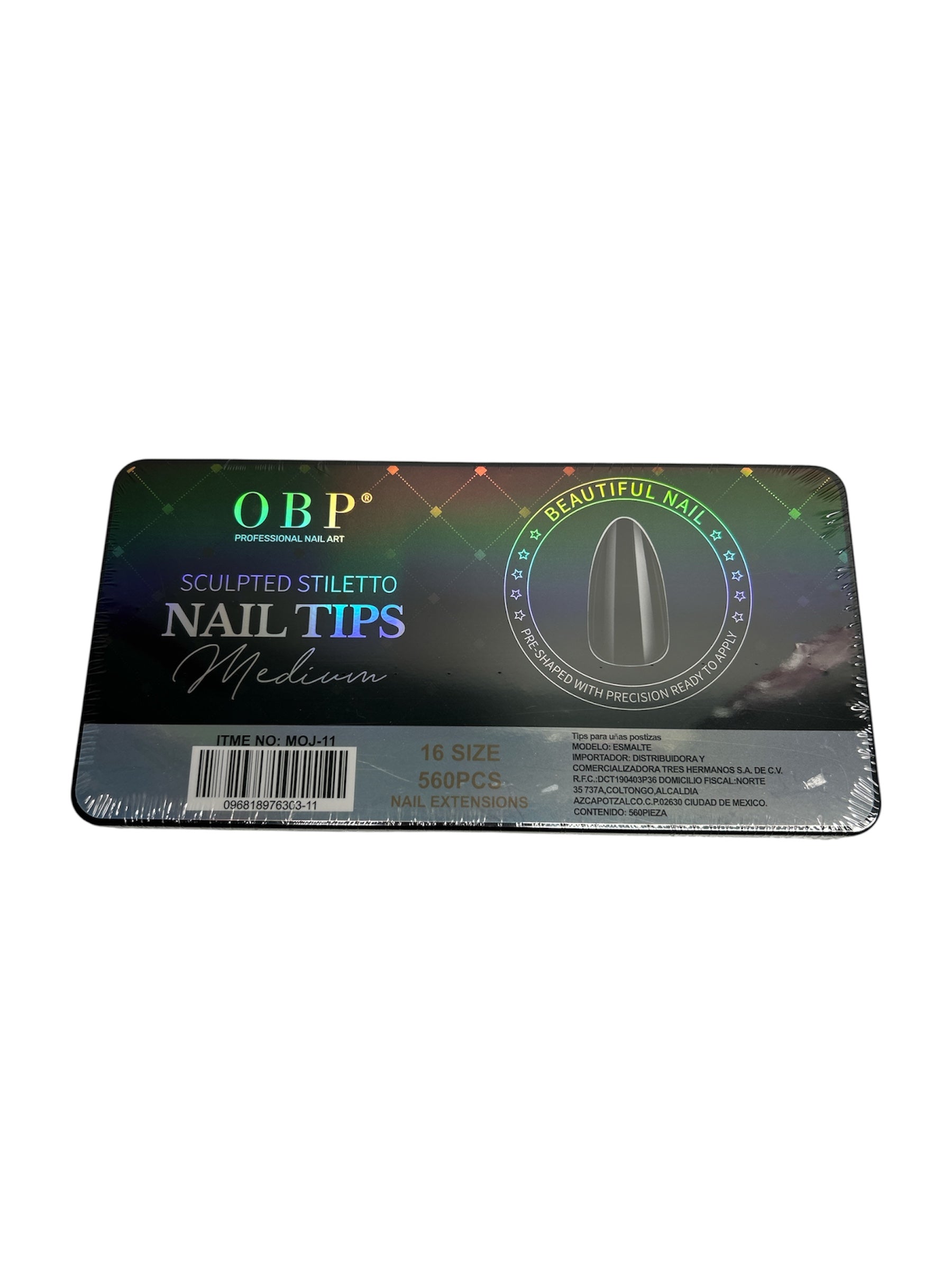 TIPS SOFT GEL OBP ALMOND MEDIUM  MOJ-11