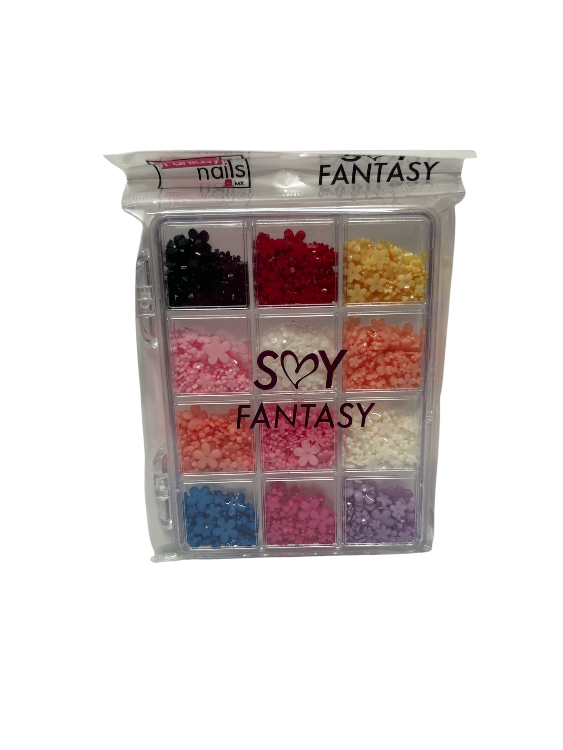 Set de flores mix fantasy nails