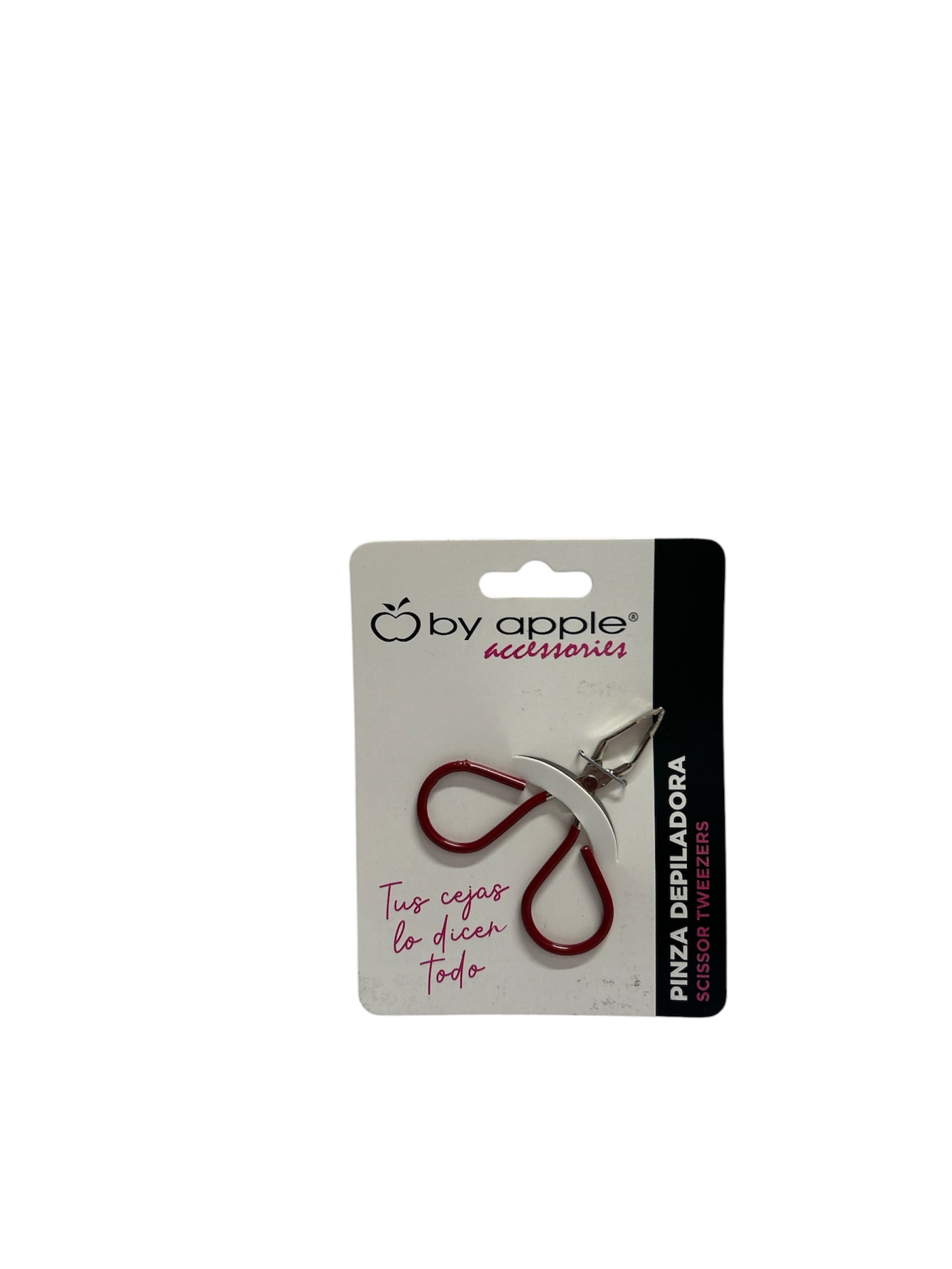 pinza depiladora roja by apple